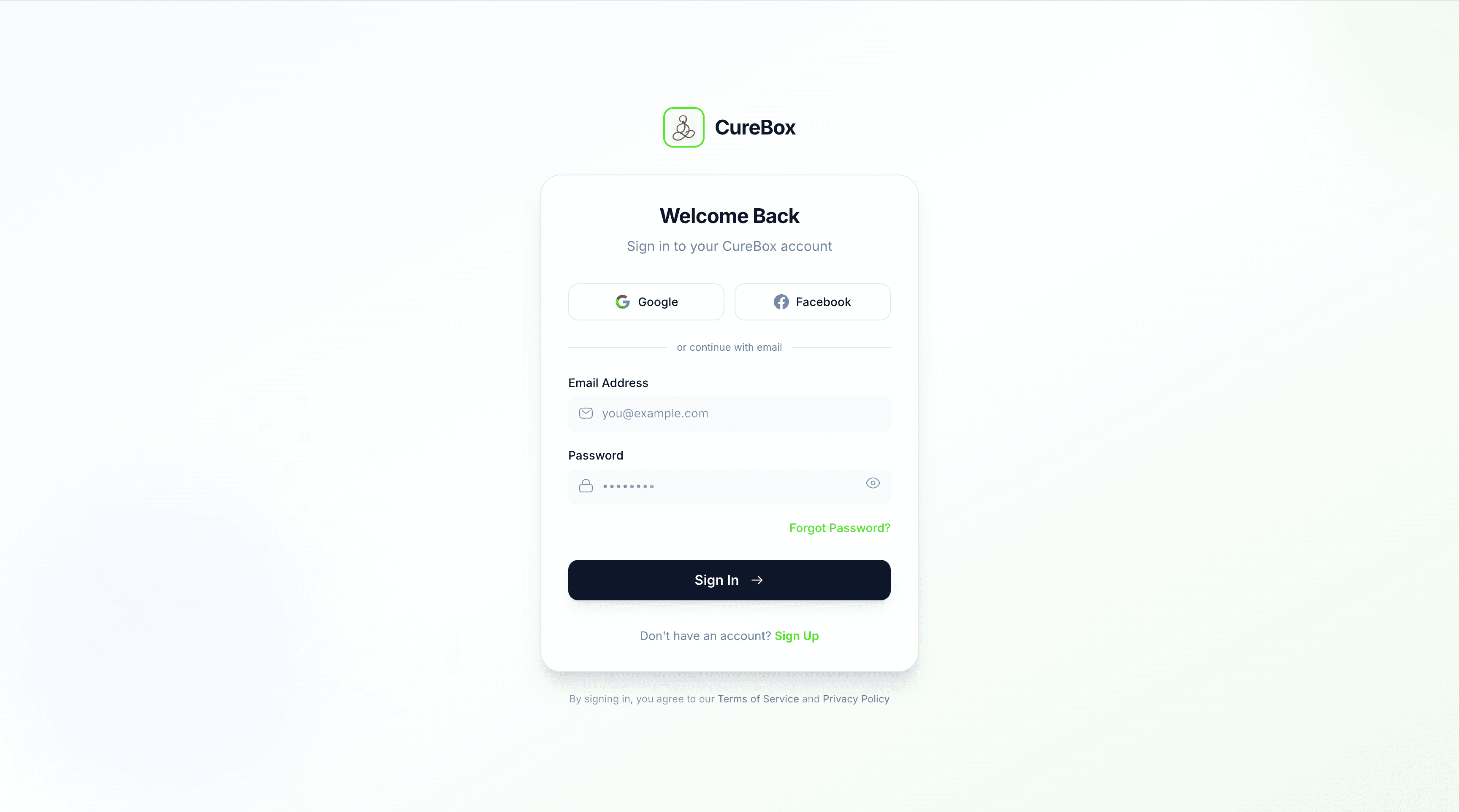 Curebox screenshot 1